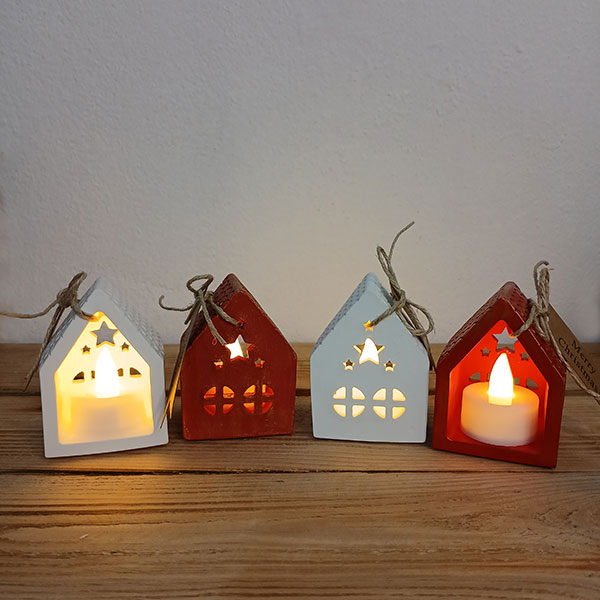 Mini Glow House – Decorative Candle Holder