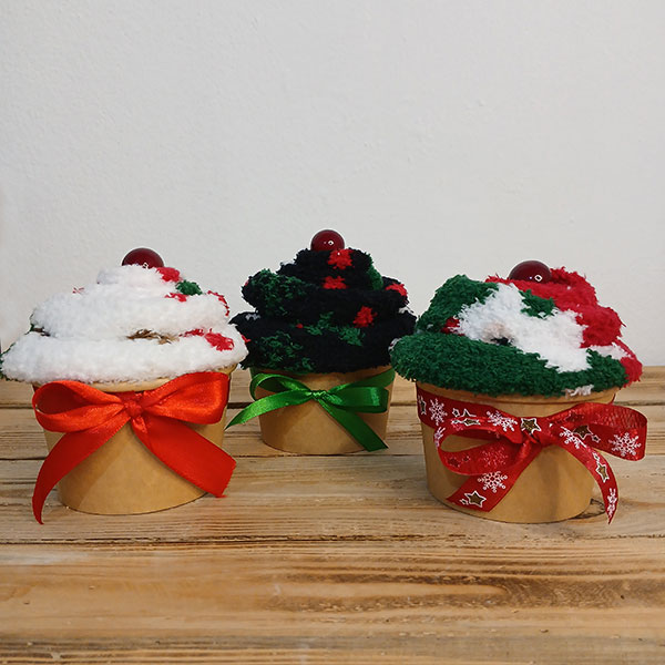 Christmas Sock Cupcakes - Image 2